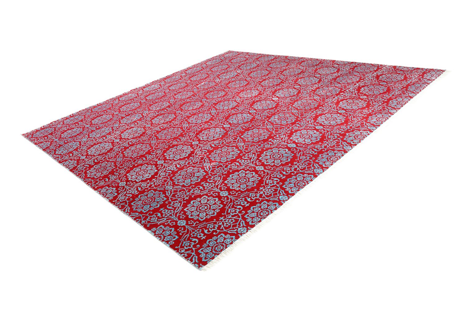 Tappeto di design quadrato  - 321 x 319 cm - rosso chiaro