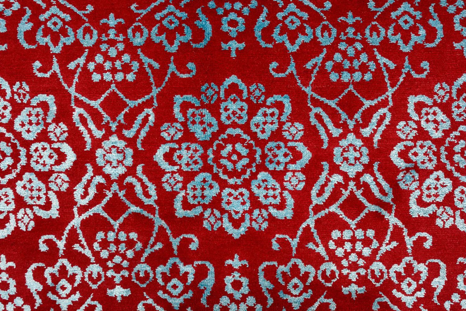 Tappeto di design quadrato  - 321 x 319 cm - rosso chiaro