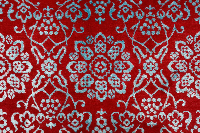 Tappeto di design quadrato  - 321 x 319 cm - rosso chiaro