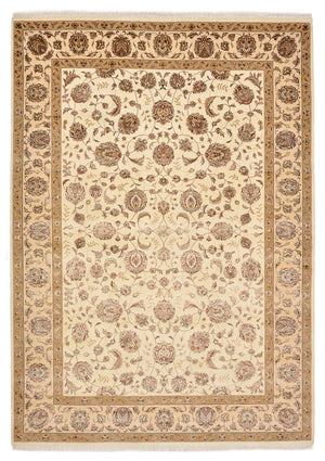 Tappeto orientale - Tabriz - 305 x 217 cm - beige chiaro