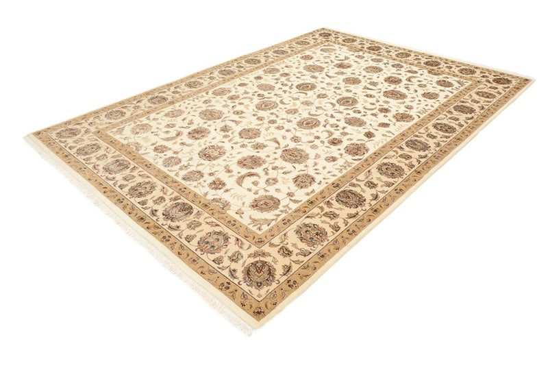 Tappeto orientale - Tabriz - 305 x 217 cm - beige chiaro