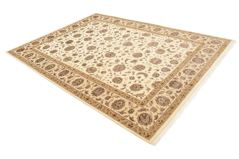 Tappeto orientale - Tabriz - 305 x 217 cm - beige chiaro