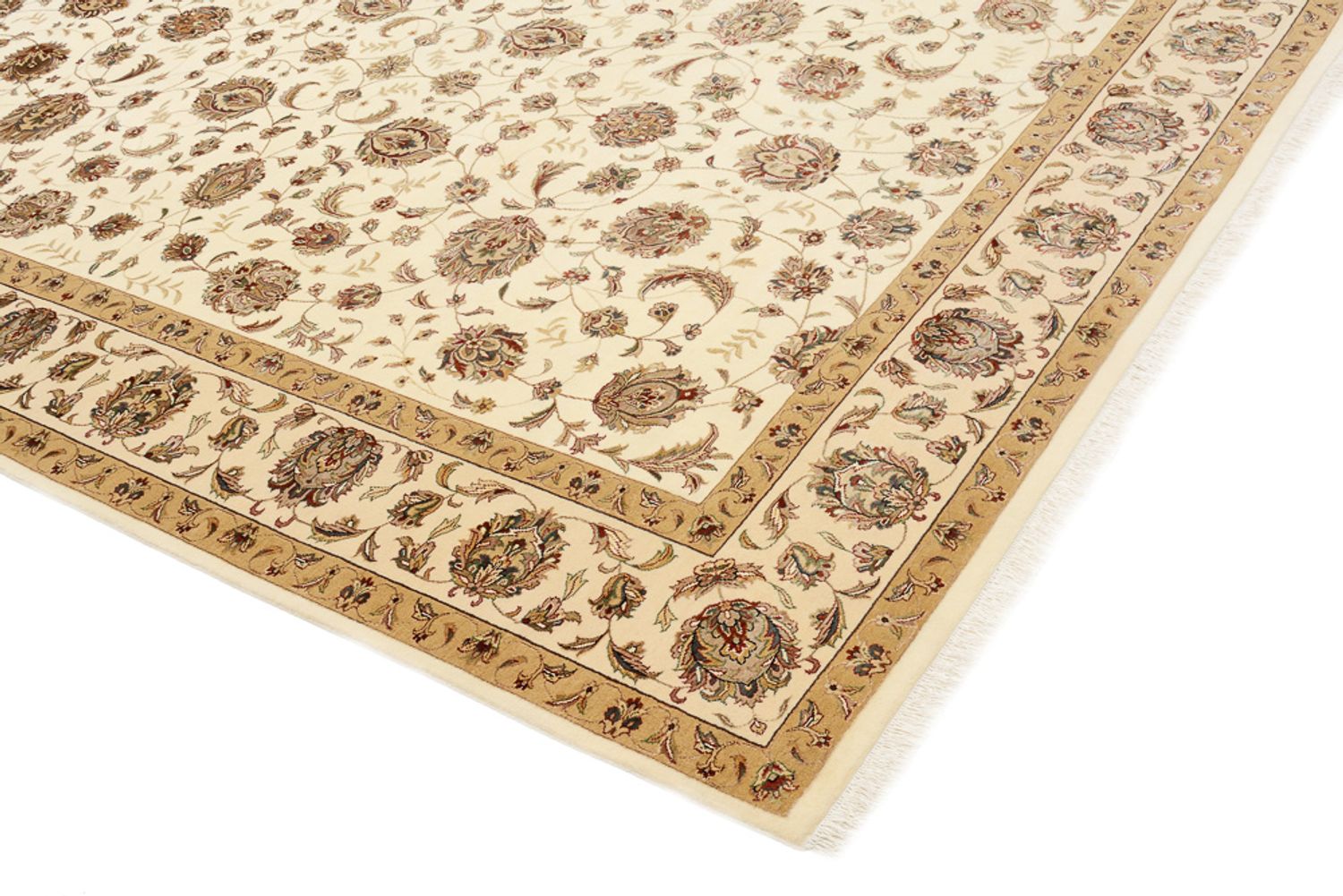 Tappeto orientale - Tabriz - 305 x 217 cm - beige chiaro
