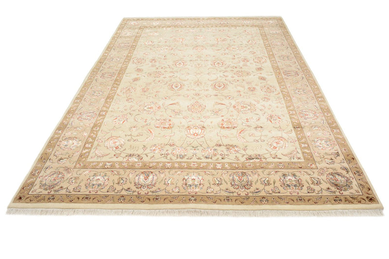 Tappeto orientale - Tabriz - 305 x 217 cm - beige chiaro