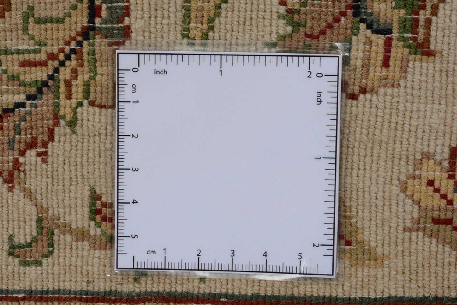 Tappeto orientale - Tabriz - 241 x 167 cm - beige chiaro