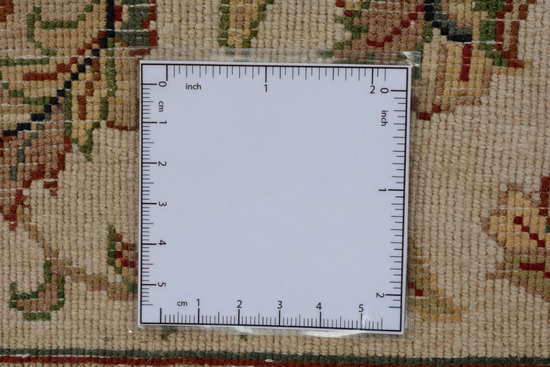 Tappeto orientale - Tabriz - 241 x 167 cm - beige chiaro