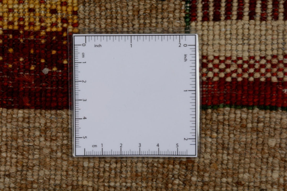 Tappeto Gabbeh - Loribaft Indus quadrato  - 203 x 201 cm - multicolore