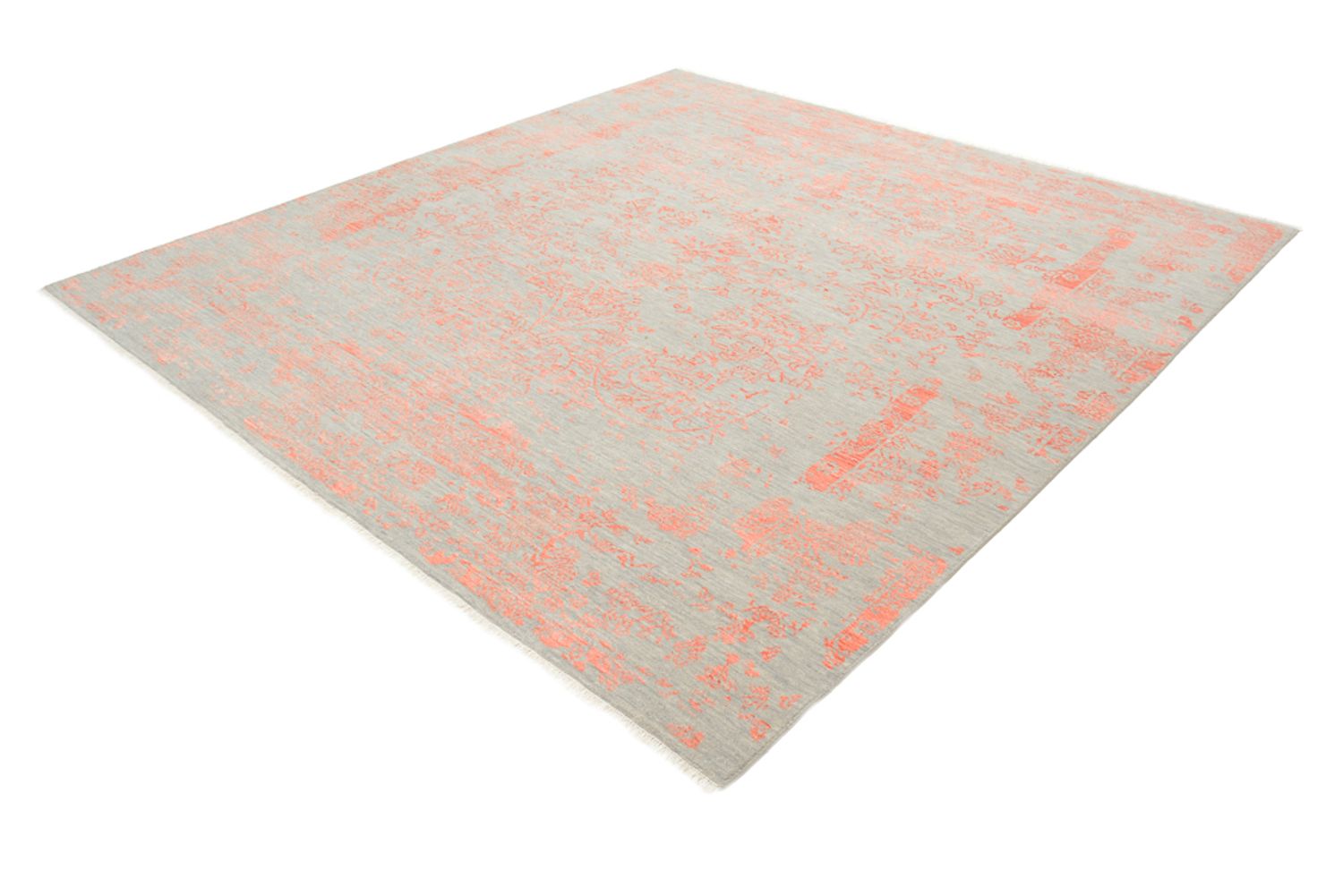 Tappeto di design quadrato  - 251 x 251 cm - arancione