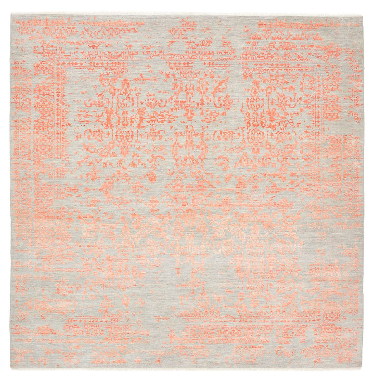 Tappeto di design quadrato  - 254 x 251 cm - arancione