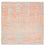Tappeto di design quadrato  - 254 x 251 cm - arancione