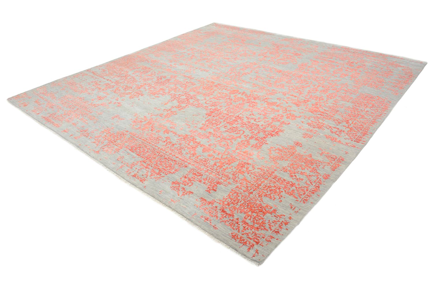 Tappeto di design quadrato  - 254 x 251 cm - arancione