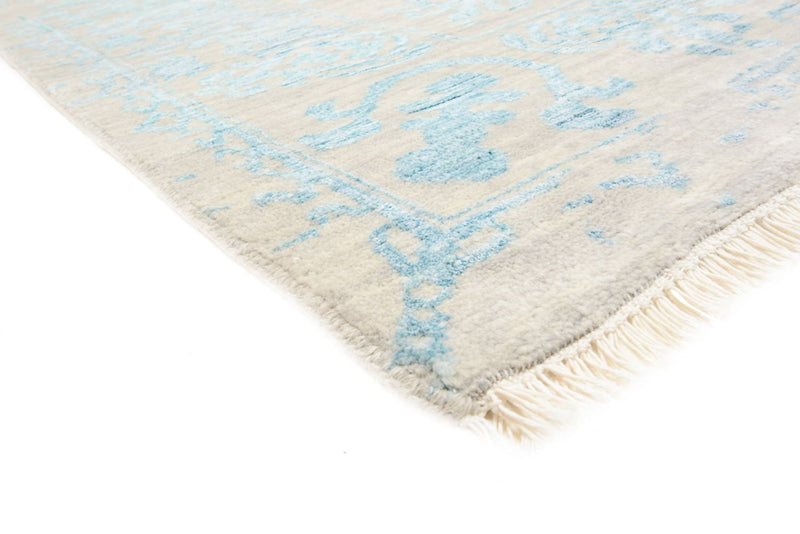 Tappeto di design quadrato  - 309 x 301 cm - blu chiaro