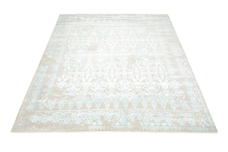 Tappeto di design quadrato  - 309 x 301 cm - blu chiaro