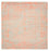 Tappeto di design quadrato  - 304 x 303 cm - arancione