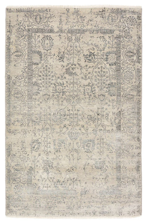 Tappeto di design - 186 x 124 cm - grigio chiaro