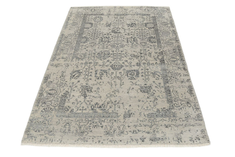 Tappeto di design - 186 x 124 cm - grigio chiaro