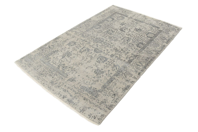Tappeto di design - 186 x 124 cm - grigio chiaro