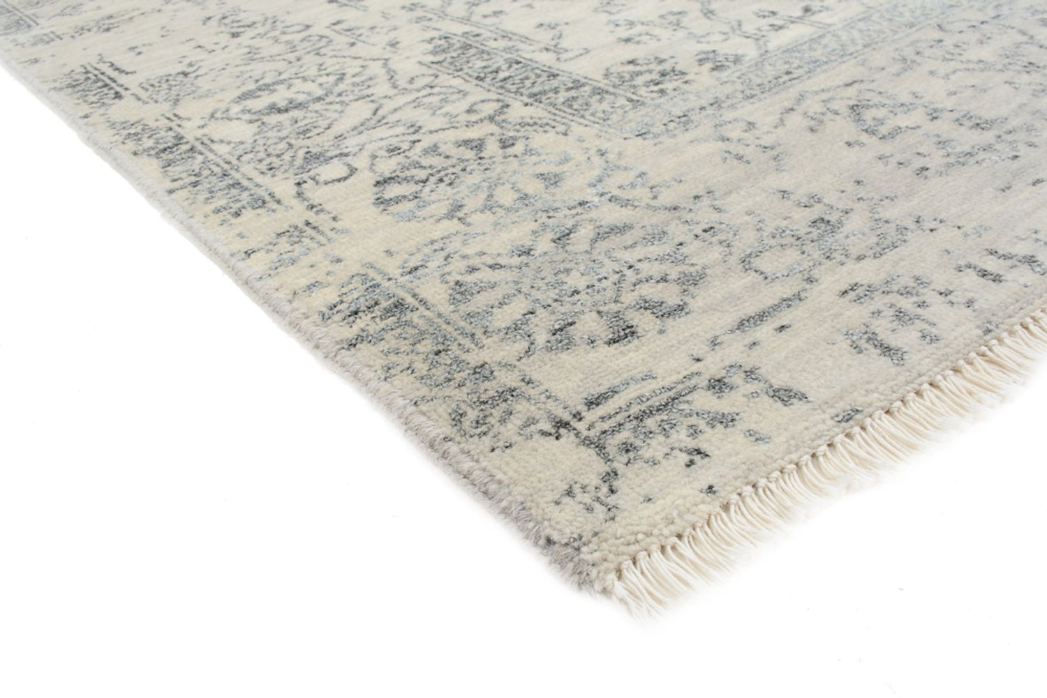 Tappeto di design - 186 x 124 cm - grigio chiaro
