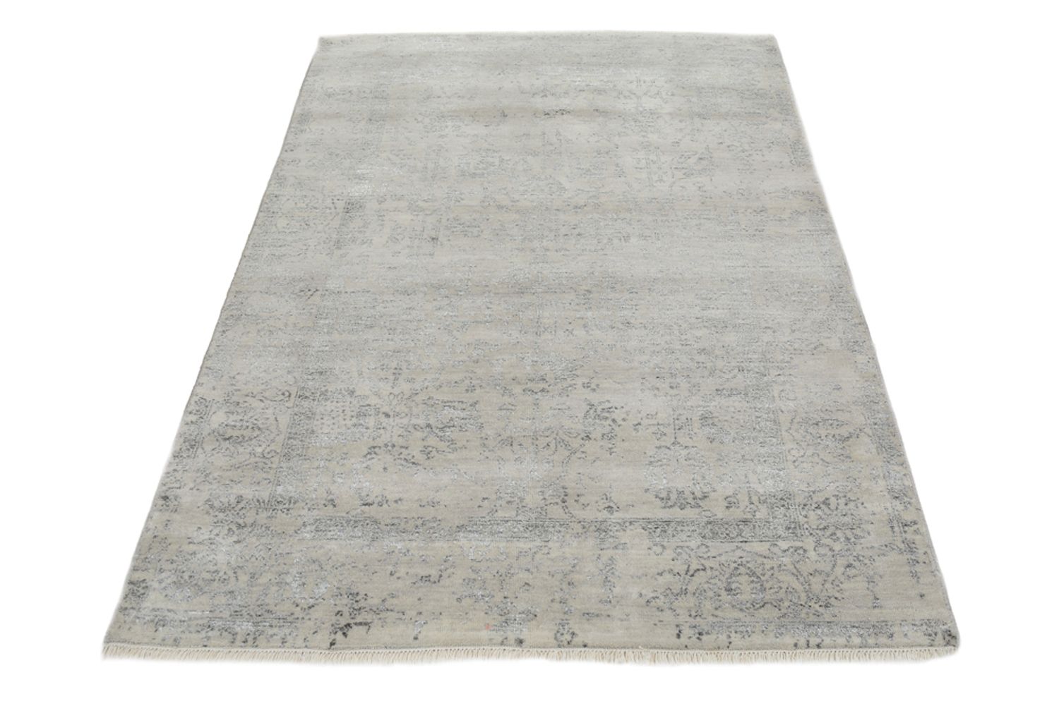 Tappeto di design - 186 x 124 cm - grigio chiaro