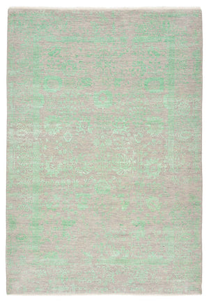 Tappeto di design - 244 x 171 cm - verde chiaro