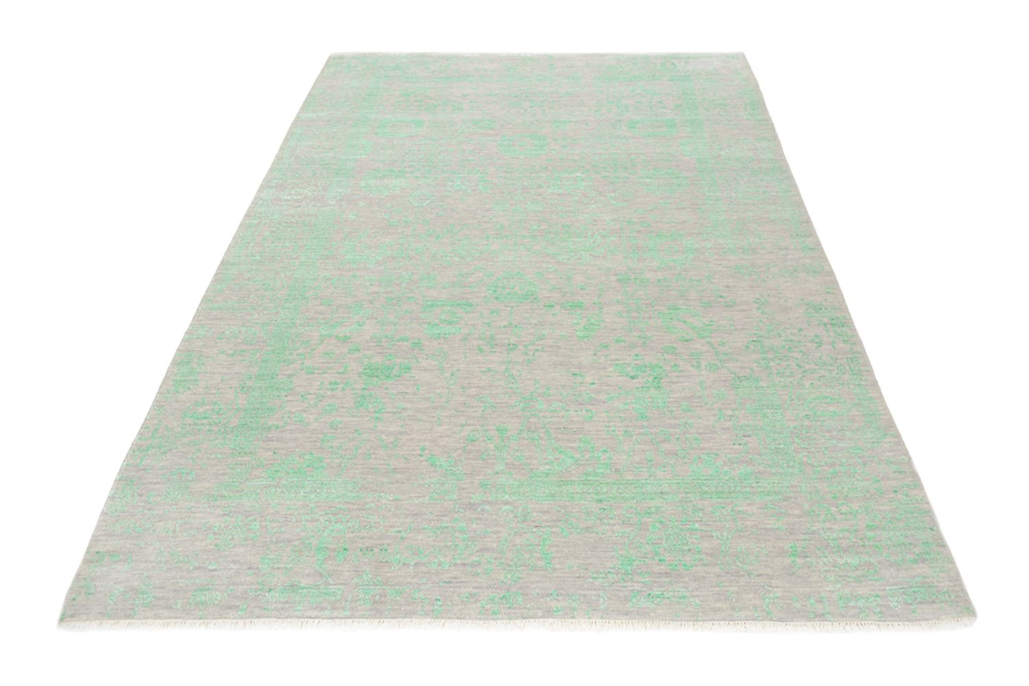 Tappeto di design - 244 x 171 cm - verde chiaro