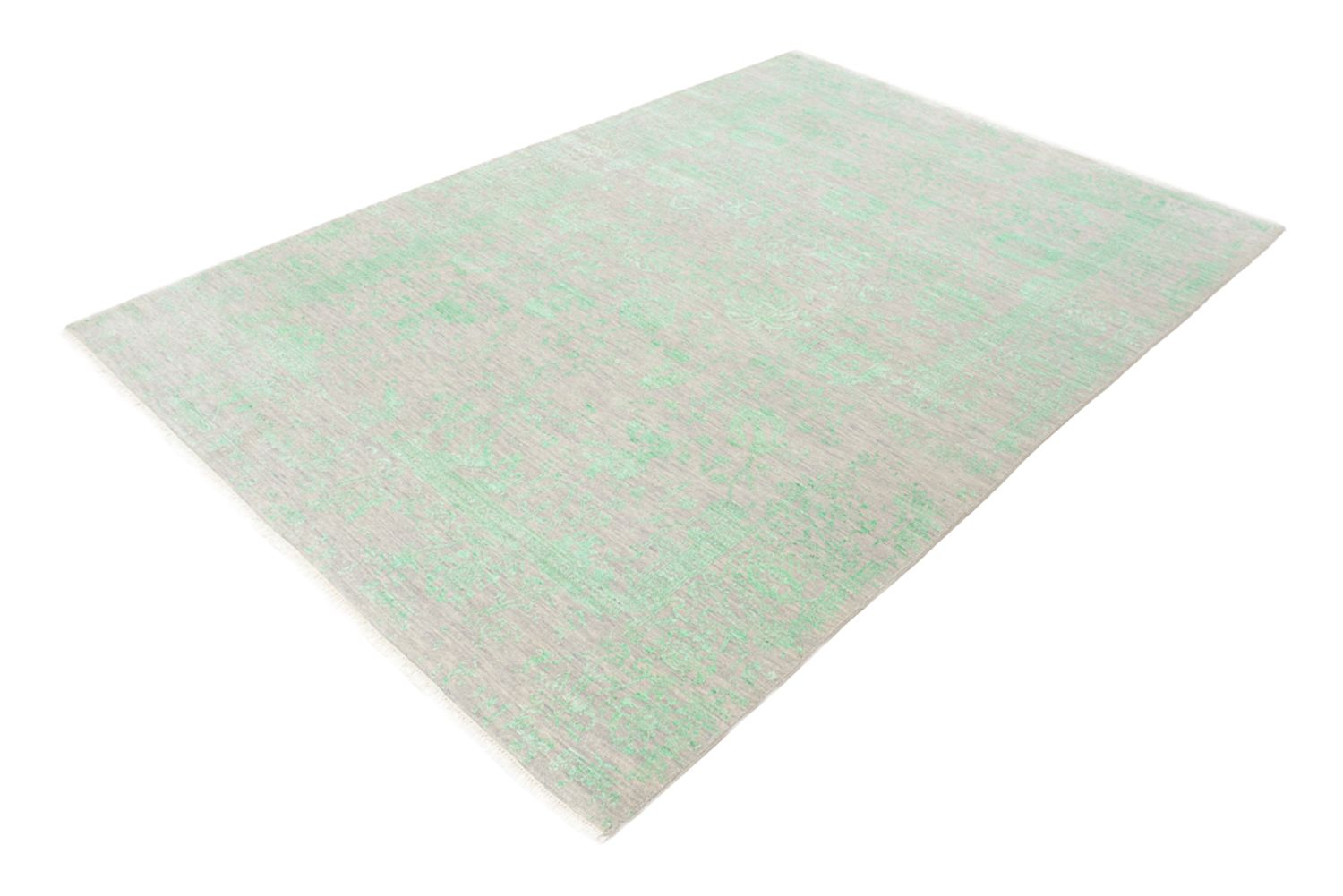 Tappeto di design - 244 x 171 cm - verde chiaro