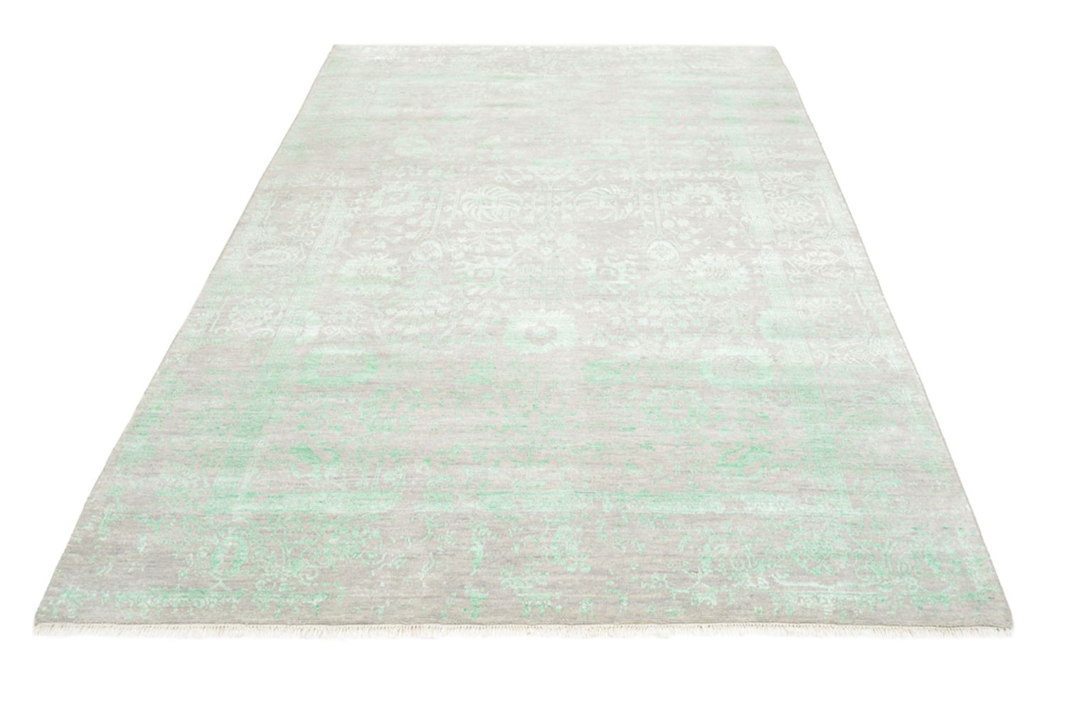 Tappeto di design - 244 x 171 cm - verde chiaro