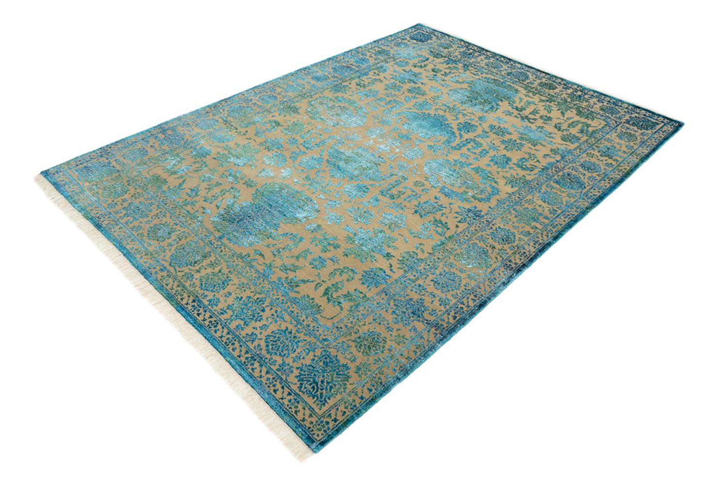Tappeto di design - 175 x 123 cm - blu chiaro
