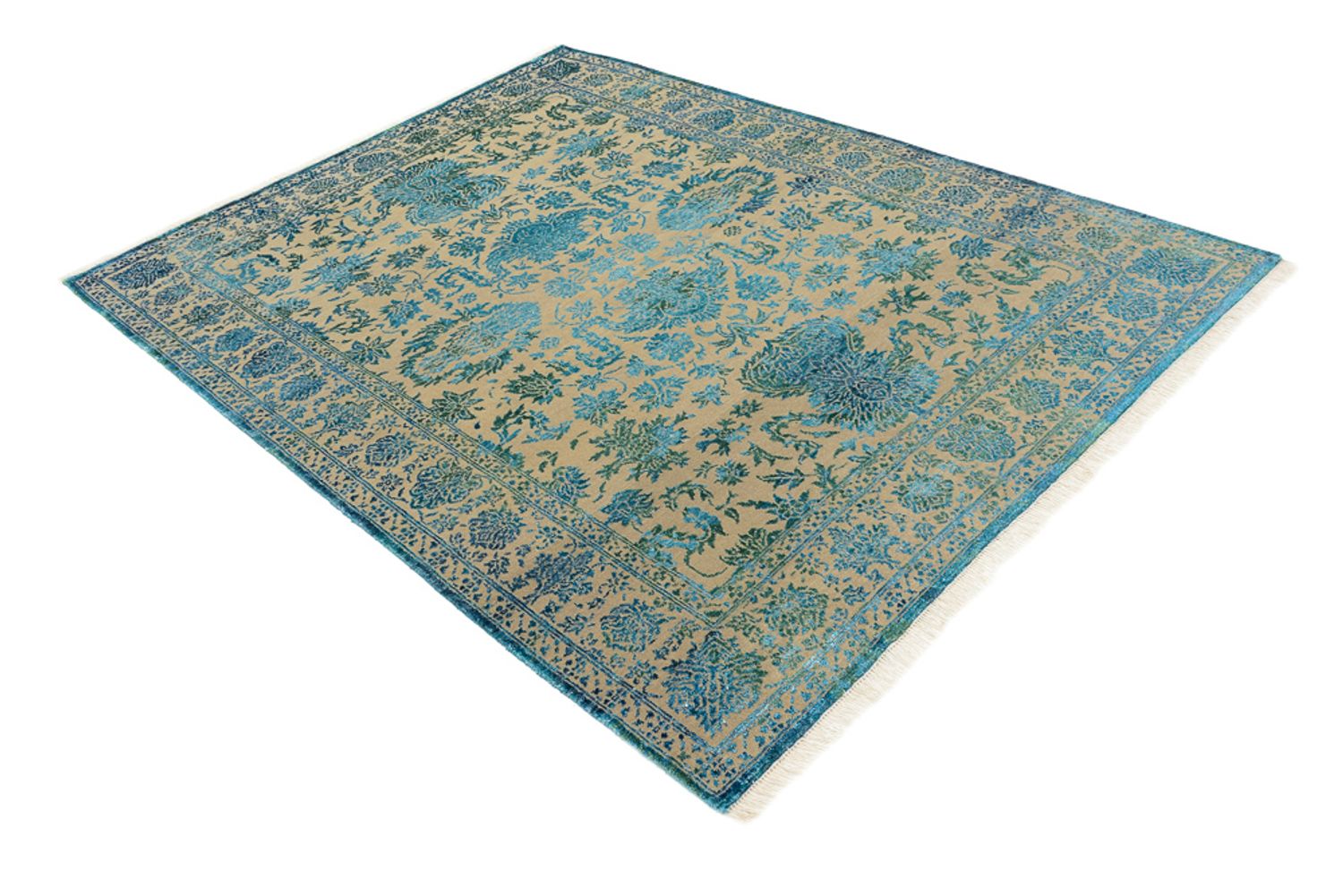Tappeto di design - 175 x 123 cm - blu chiaro