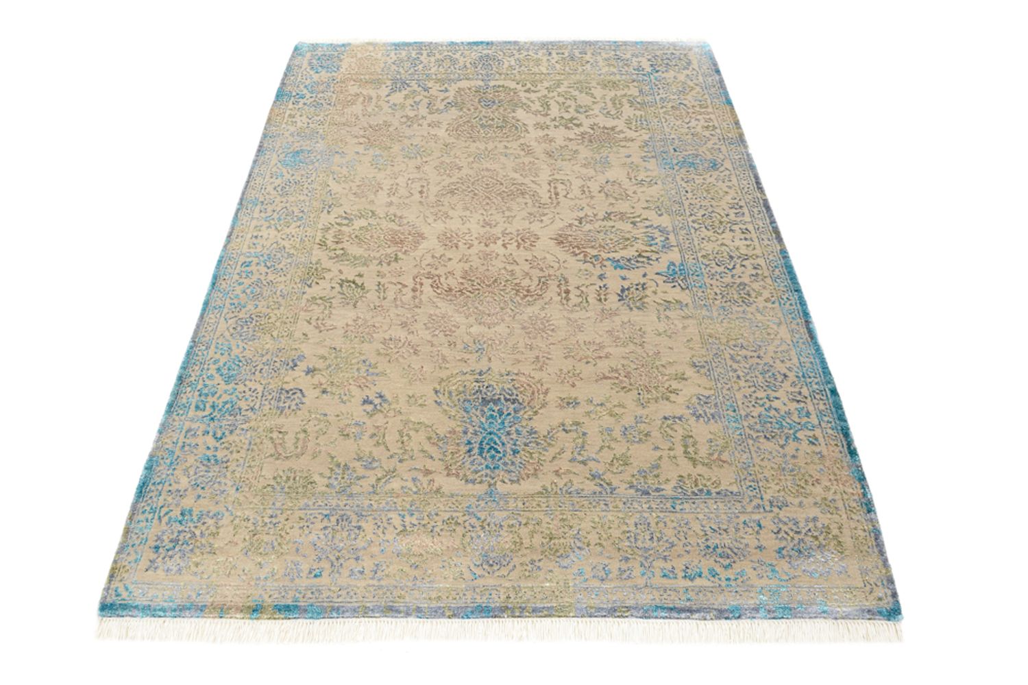 Tappeto di design - 186 x 129 cm - beige chiaro