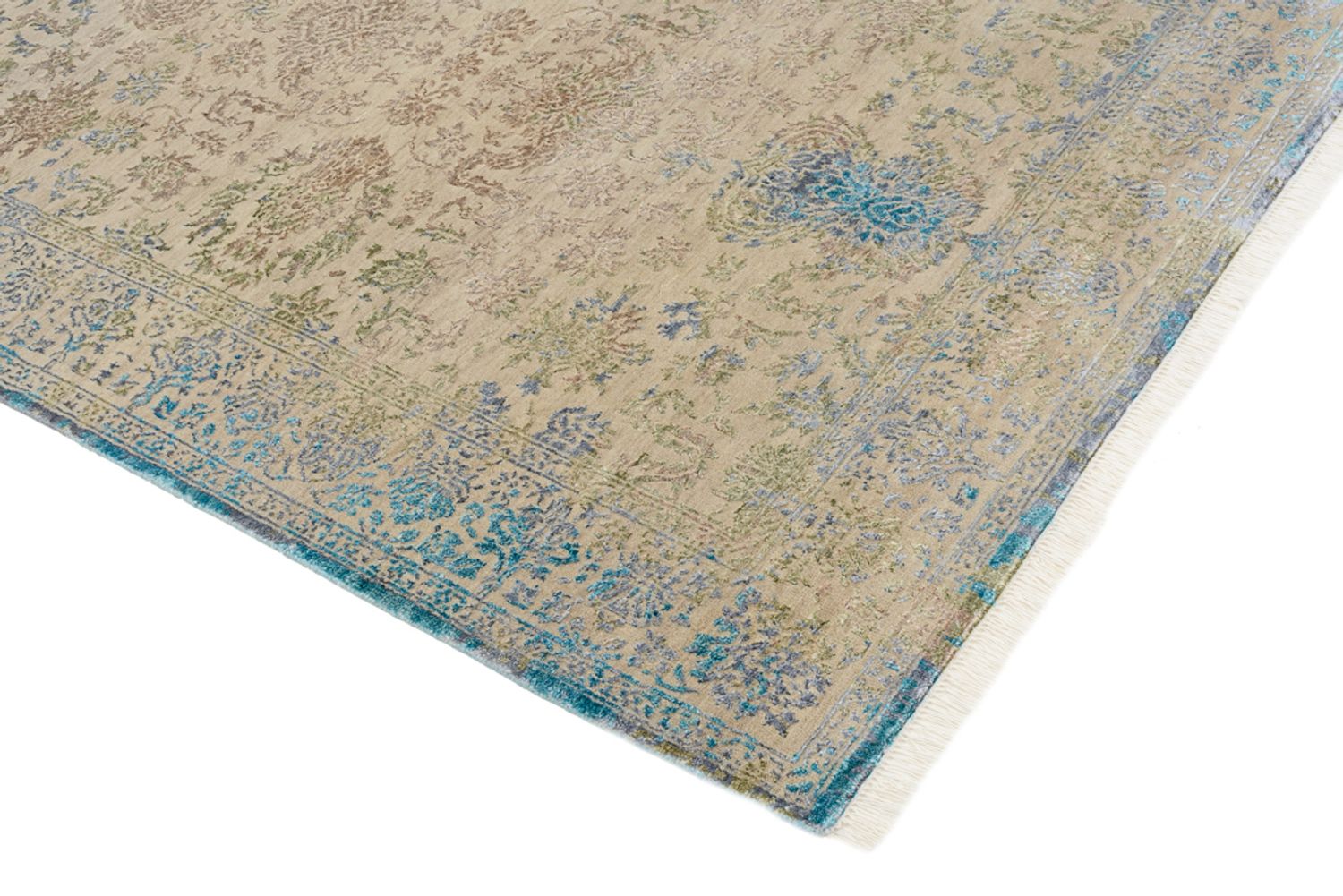 Tappeto di design - 186 x 129 cm - beige chiaro