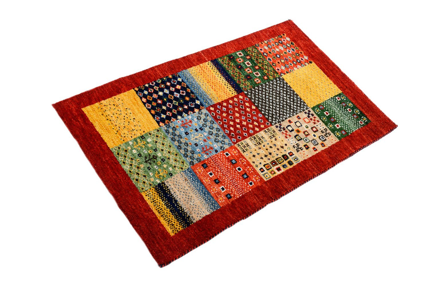 Loribaft Indo Tappeto 89x64cm - Tappeto di lana