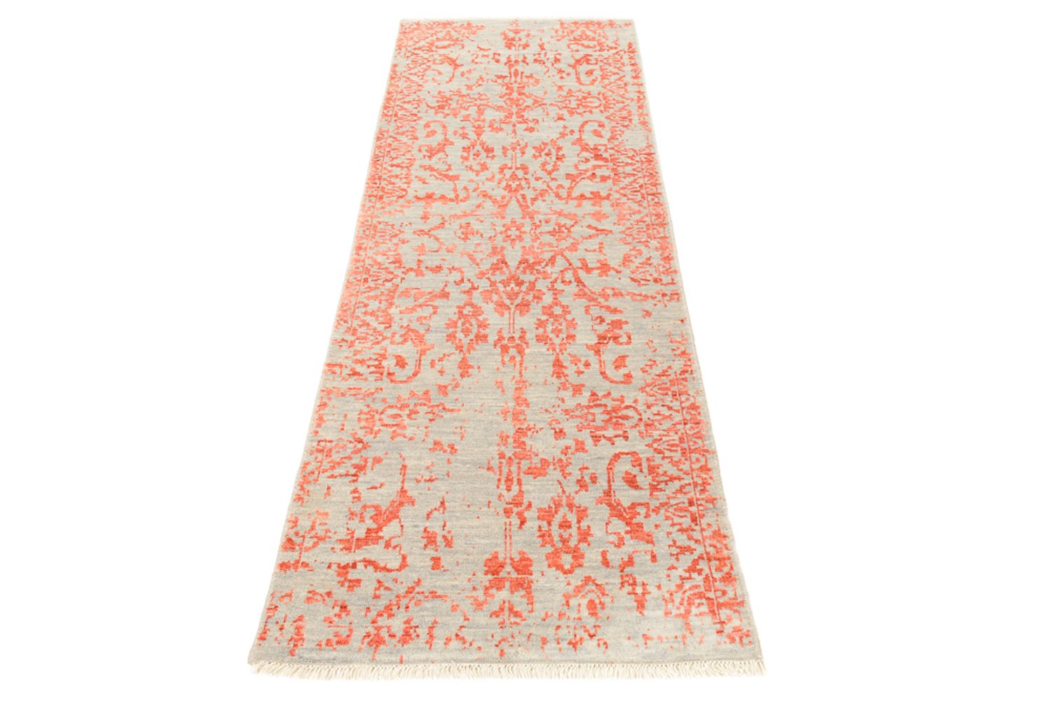 Tappeto corsia Tappeto di design - 197 x 71 cm - grigio