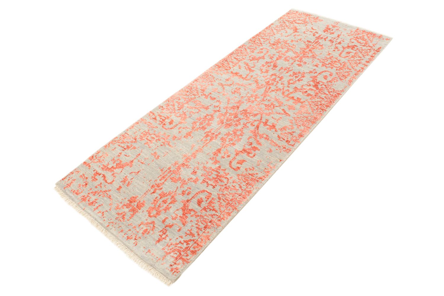 Tappeto corsia Tappeto di design - 197 x 71 cm - grigio