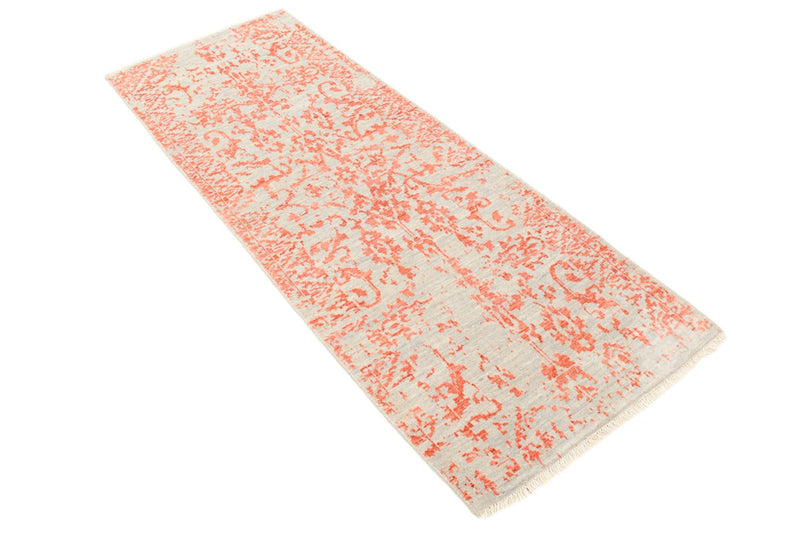 Tappeto corsia Tappeto di design - 197 x 71 cm - grigio