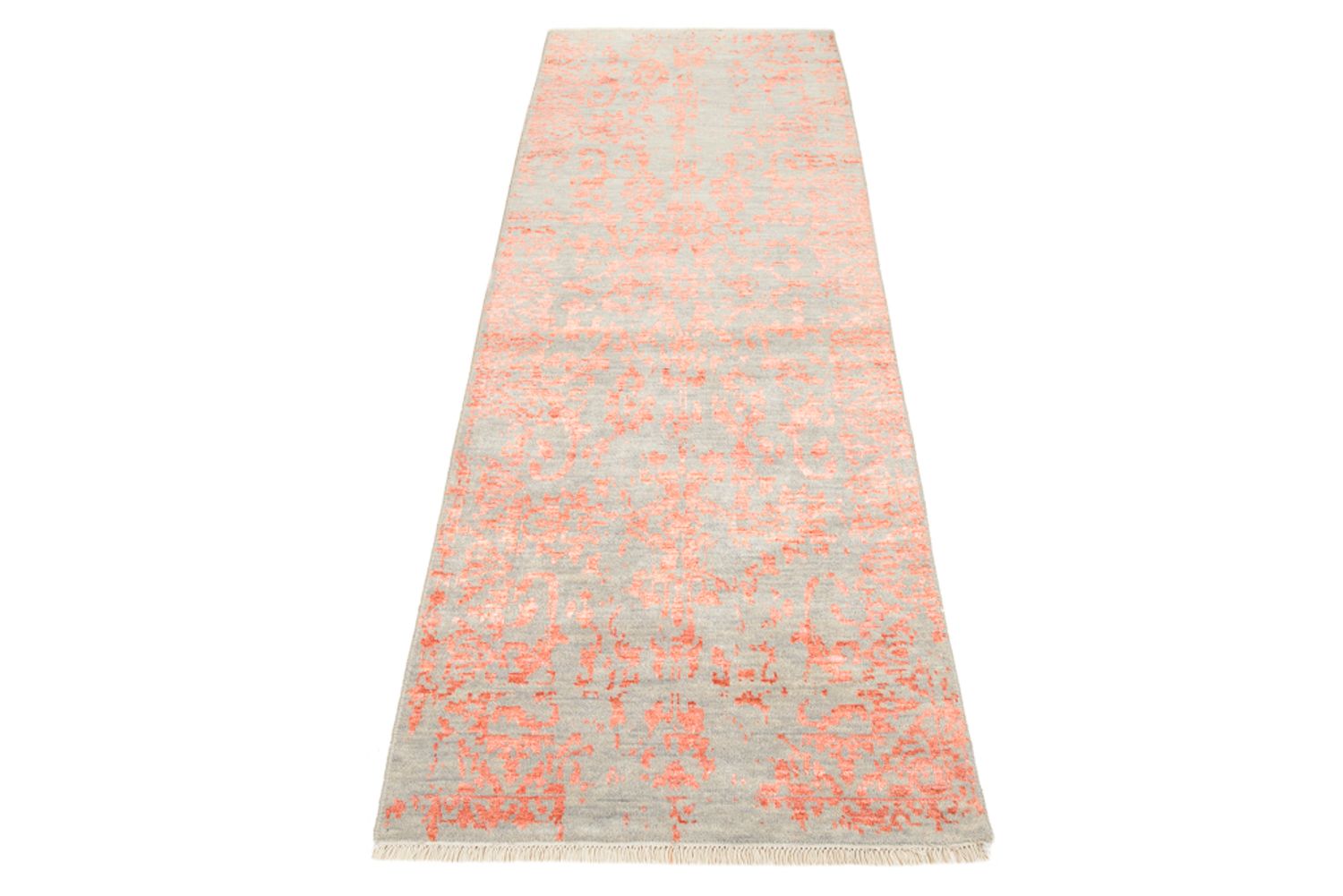 Tappeto corsia Tappeto di design - 197 x 71 cm - grigio