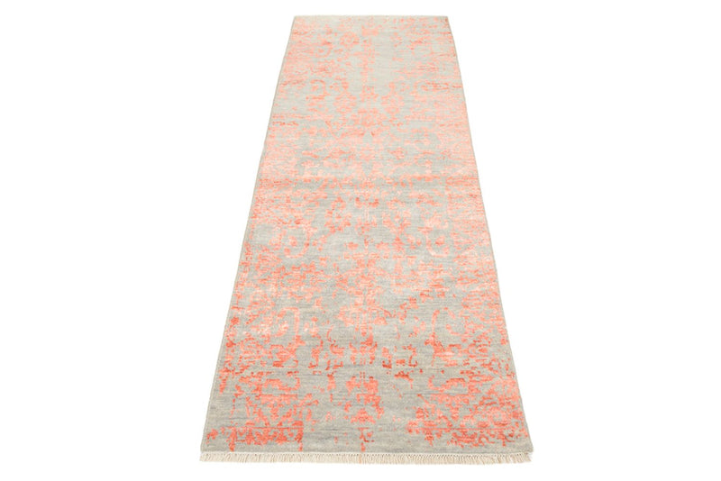 Tappeto corsia Tappeto di design - 197 x 71 cm - grigio