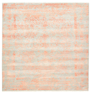 Tappeto di design quadrato  - 200 x 199 cm - grigio chiaro