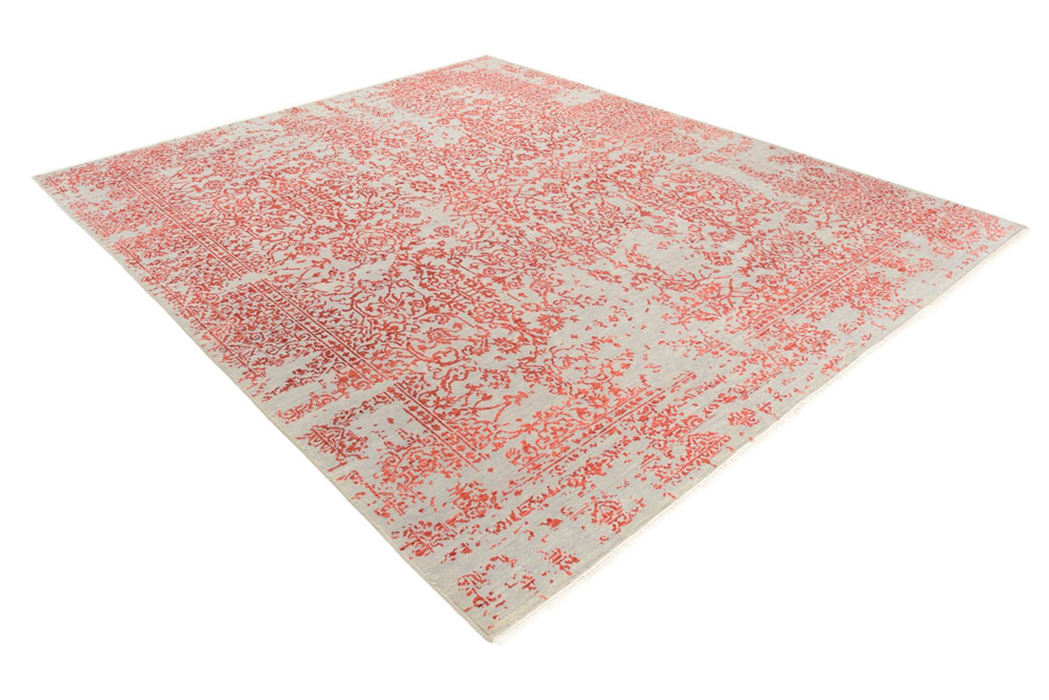 Tappeto di design - 297 x 245 cm - rosso chiaro