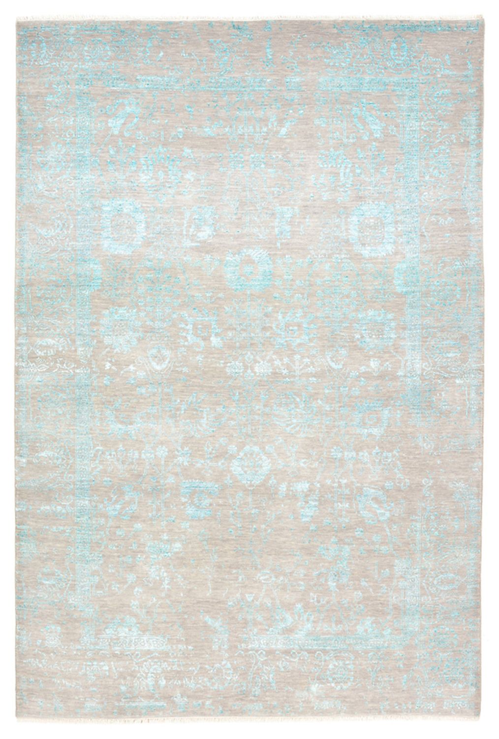 Tappeto di design - 249 x 167 cm - grigio chiaro
