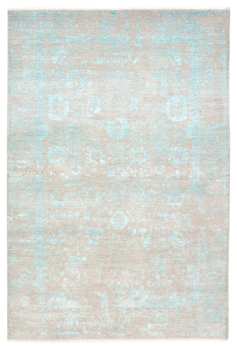 Tappeto di design - 249 x 167 cm - grigio chiaro