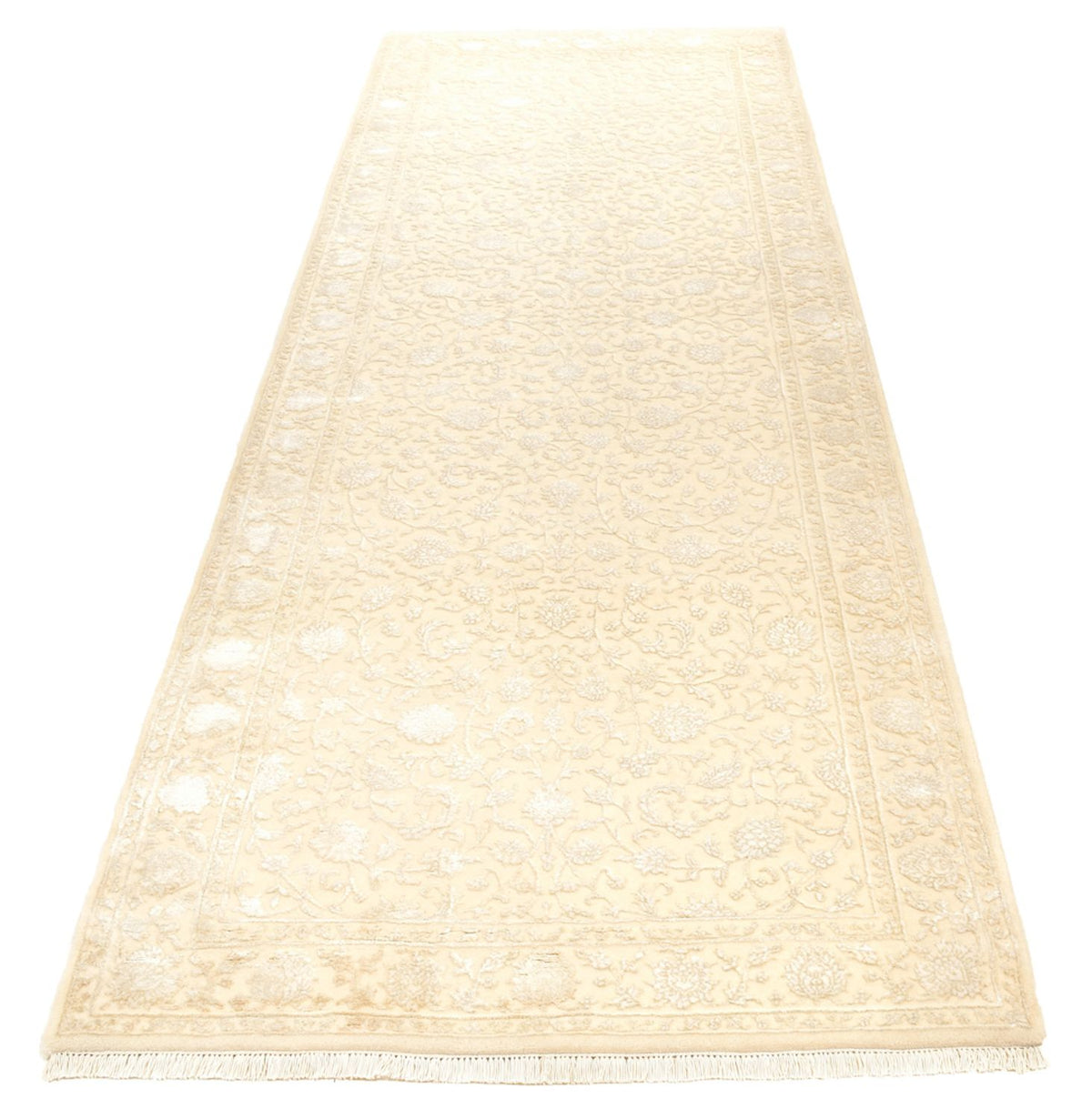 Tappeto corsia Tappeto orientale - 301 x 107 cm - beige chiaro