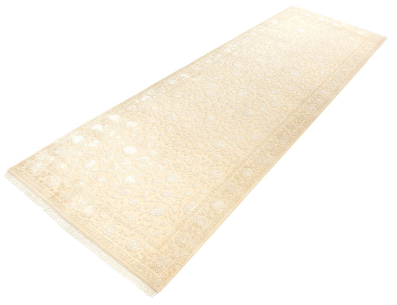 Tappeto corsia Tappeto orientale - 301 x 107 cm - beige chiaro