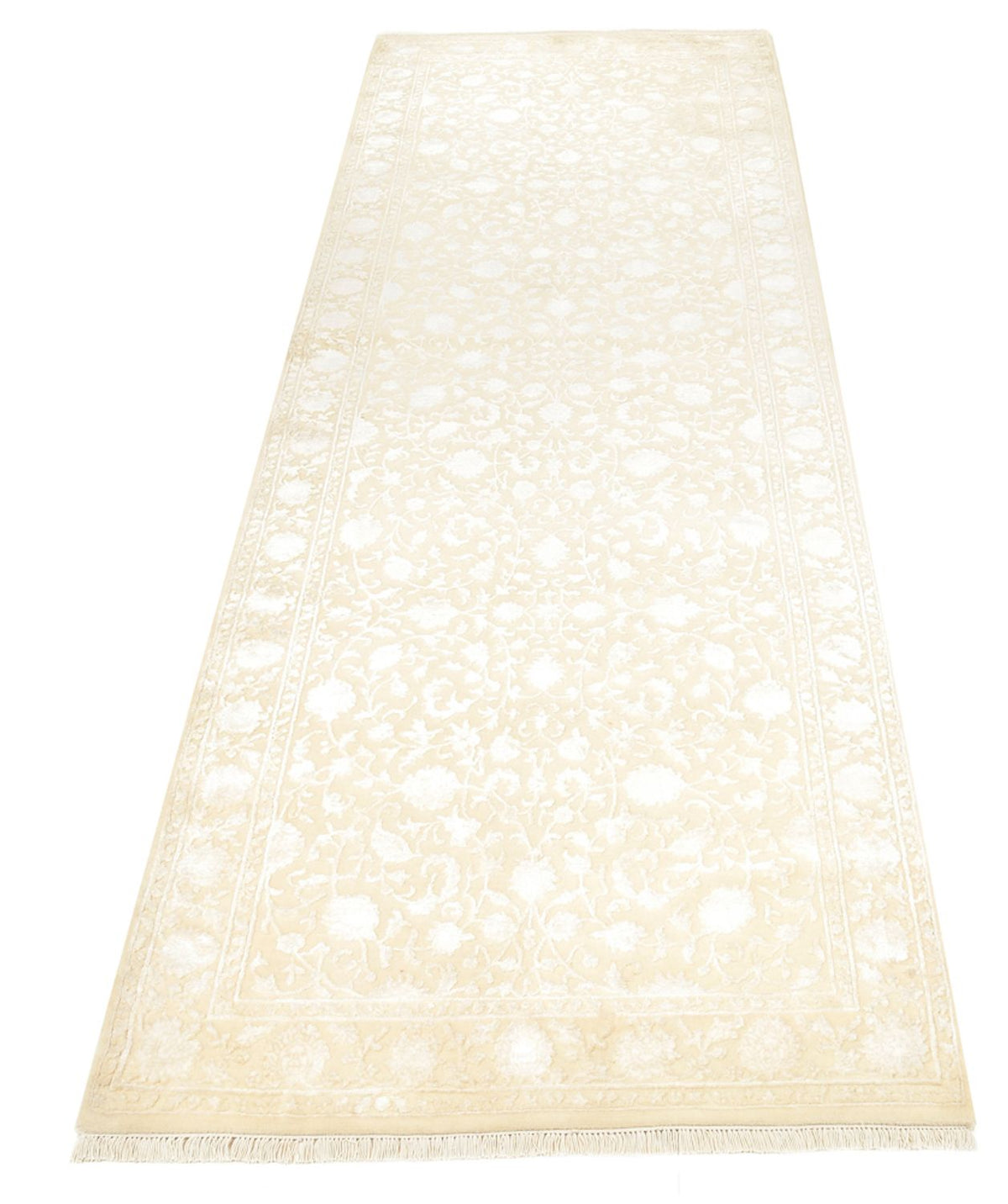Tappeto corsia Tappeto orientale - 301 x 107 cm - beige chiaro