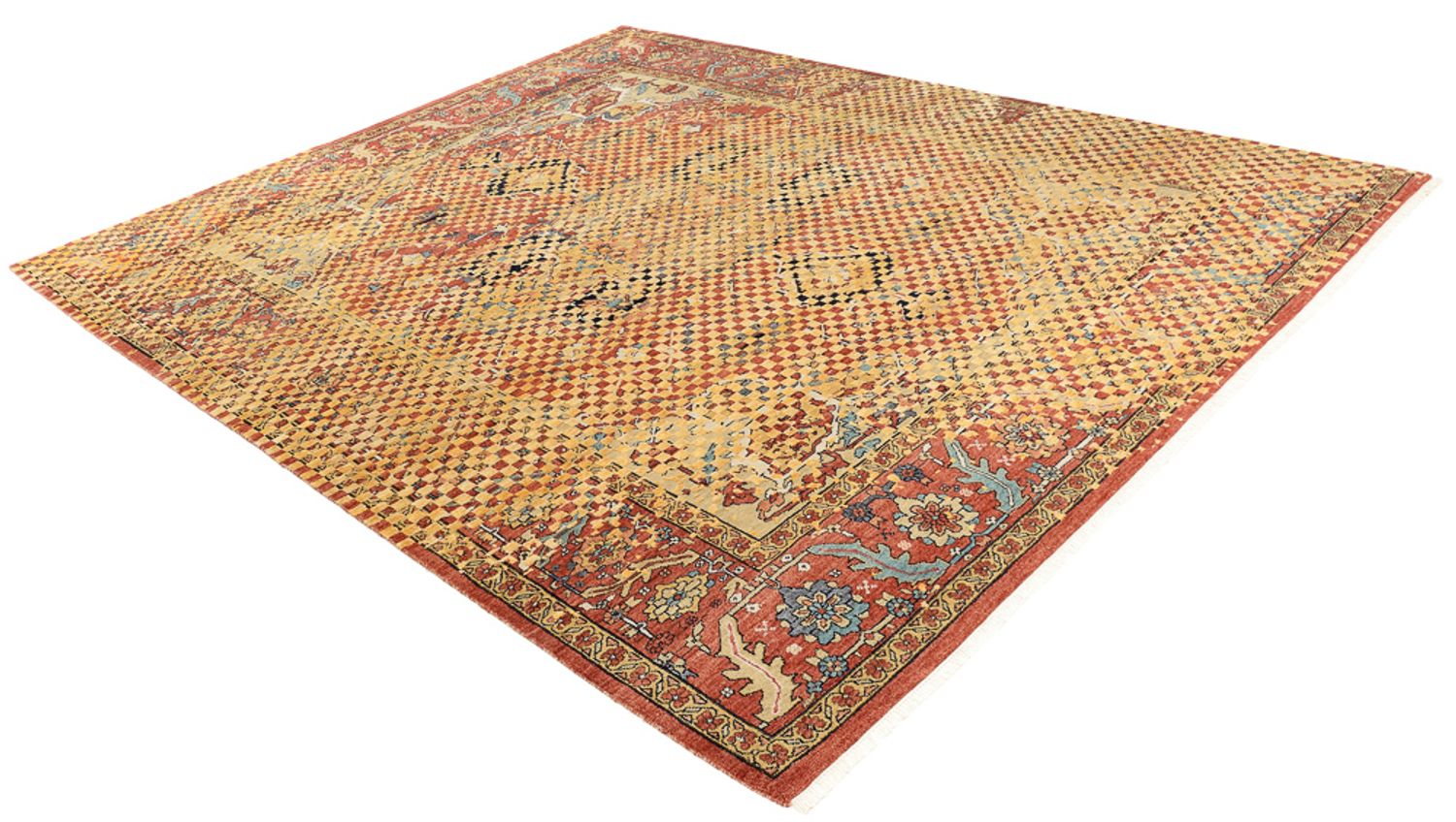 Tappeto di design - 299 x 242 cm - oro