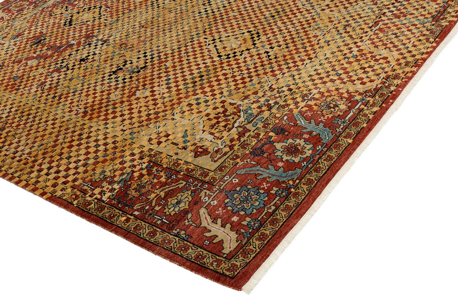Tappeto di design - 299 x 242 cm - oro