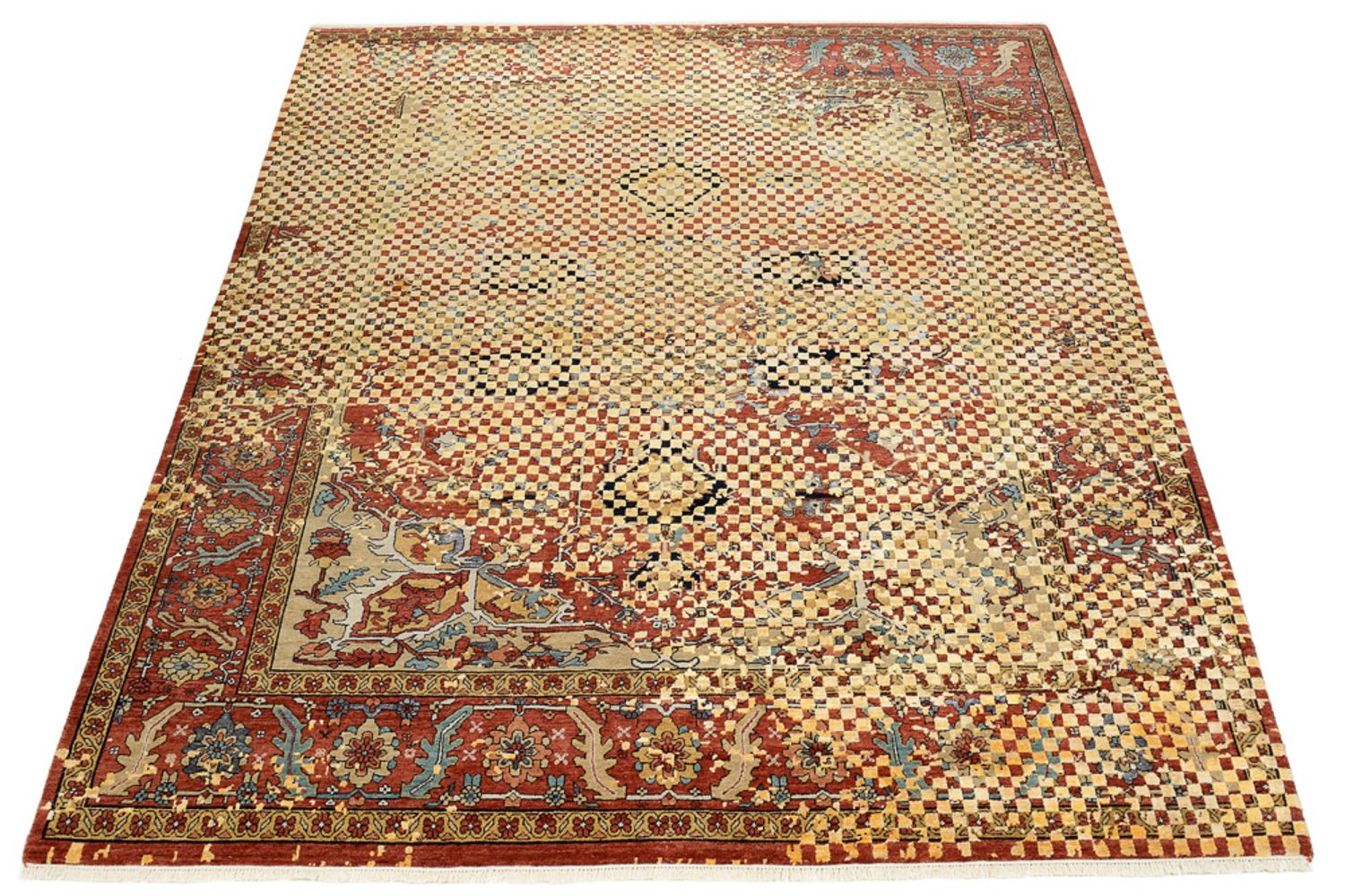 Tappeto di design - 299 x 242 cm - oro