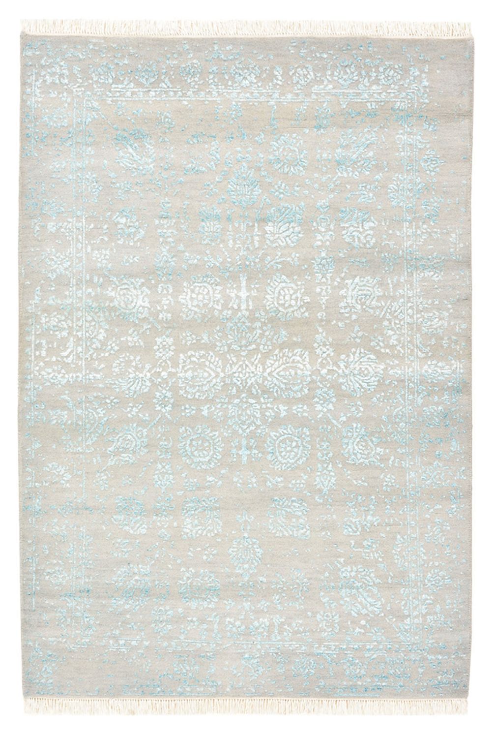 Tappeto di design - 151 x 105 cm - grigio chiaro