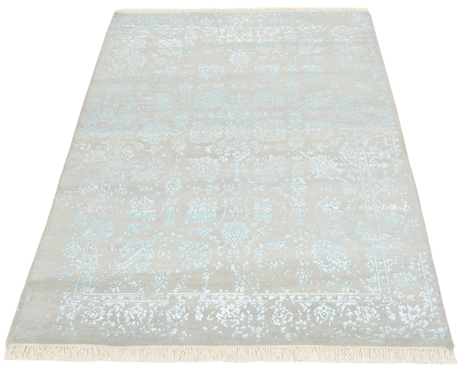 Tappeto di design - 151 x 105 cm - grigio chiaro