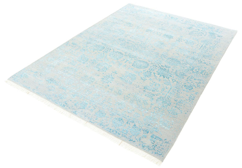 Tappeto di design - 202 x 155 cm - grigio chiaro